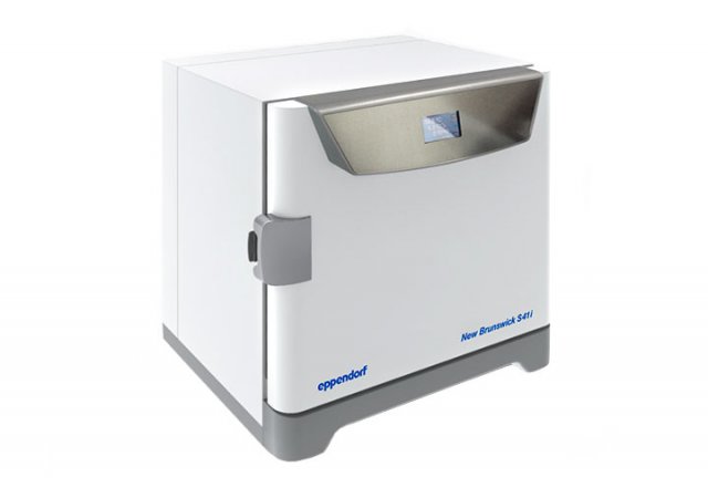 CO² incubator with built-in shaker sporting a compact design for use in the laboratory.||