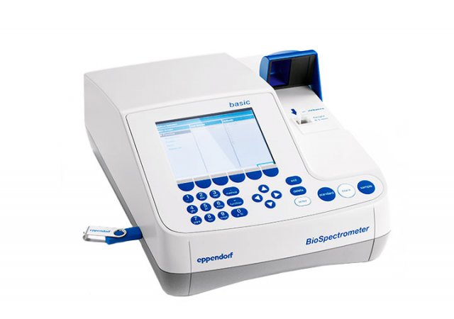 Spectrophotometer for measurements in the UV and VIS range.||